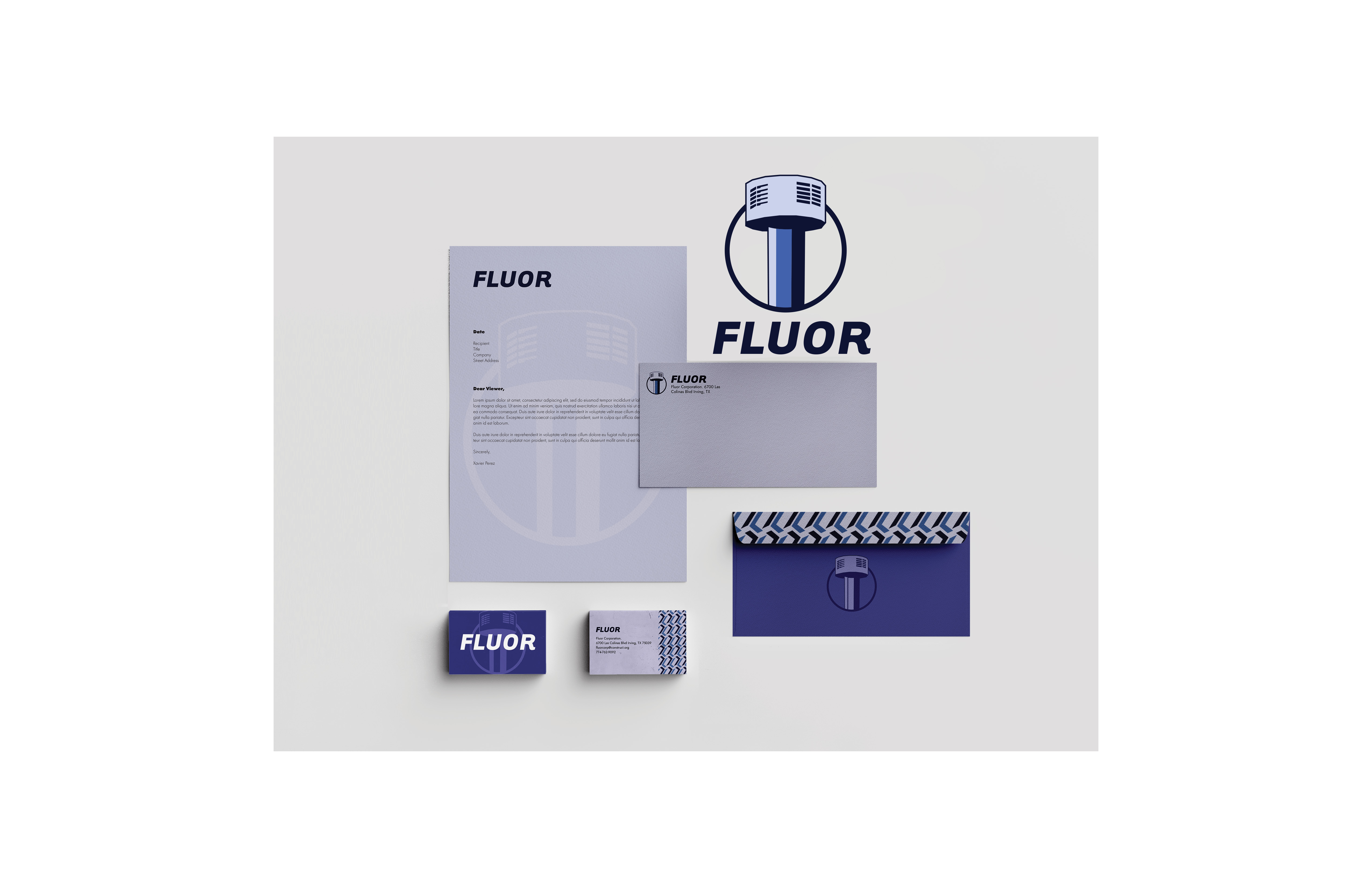 Fluor Branding — page 1